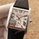 2017 Swiss Repica Cartier Tank MC Watch SS White Dial Black Leather  (12)_th.jpg